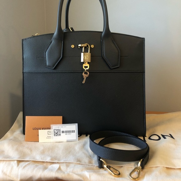 ✨🖤Louis Vuitton Gris City Steamer MM🖤✨ - Picture 2 of 13